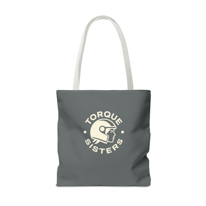 Adventure Rider - Women's Motorcycle Tote Bag | Charcoal Gray