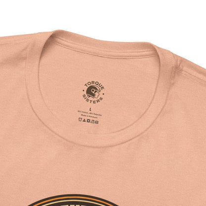 SOLO NEVER ALONE ADV Women’s Motorcycle T-Shirt | Peach