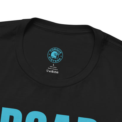 ROAD QUEEN Women’s Motorcycle T-Shirt | Black & Teal