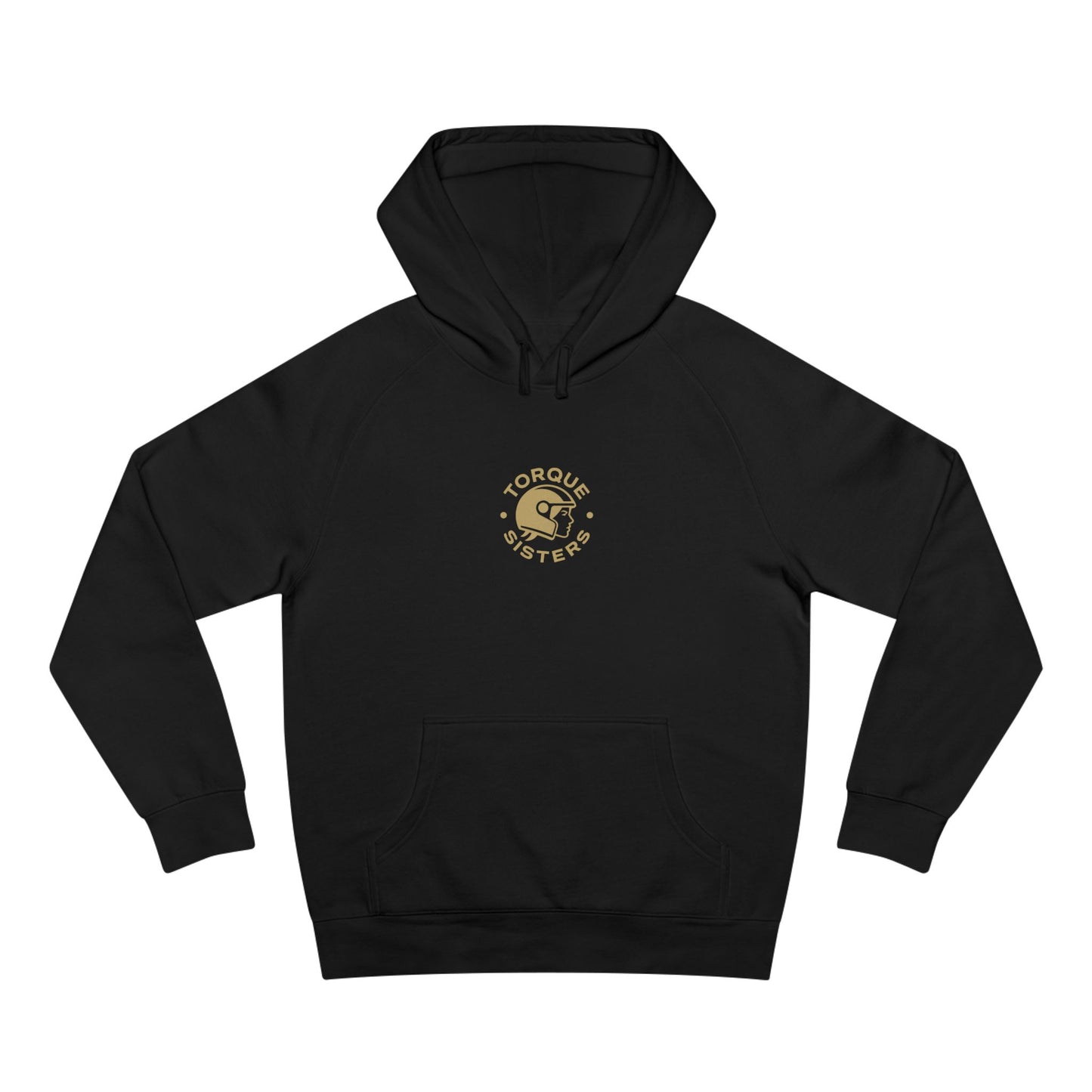 Mountain Rider Women's Motorcycle Hoodie | Black & Tan