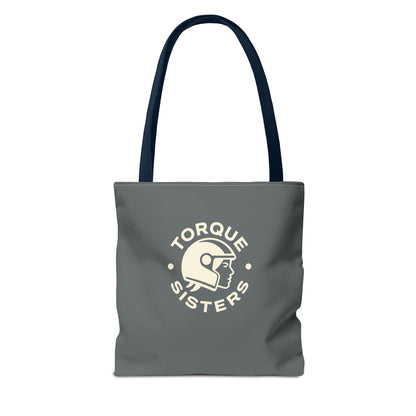 Adventure Rider - Women's Motorcycle Tote Bag | Charcoal Gray