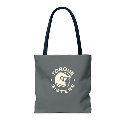 Adventure Rider - Women's Motorcycle Tote Bag | Charcoal Gray