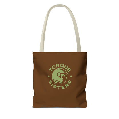 Women’s Motorcycle Tote Bag – Vintage Rider Canvas Carryall | Torque Sisters