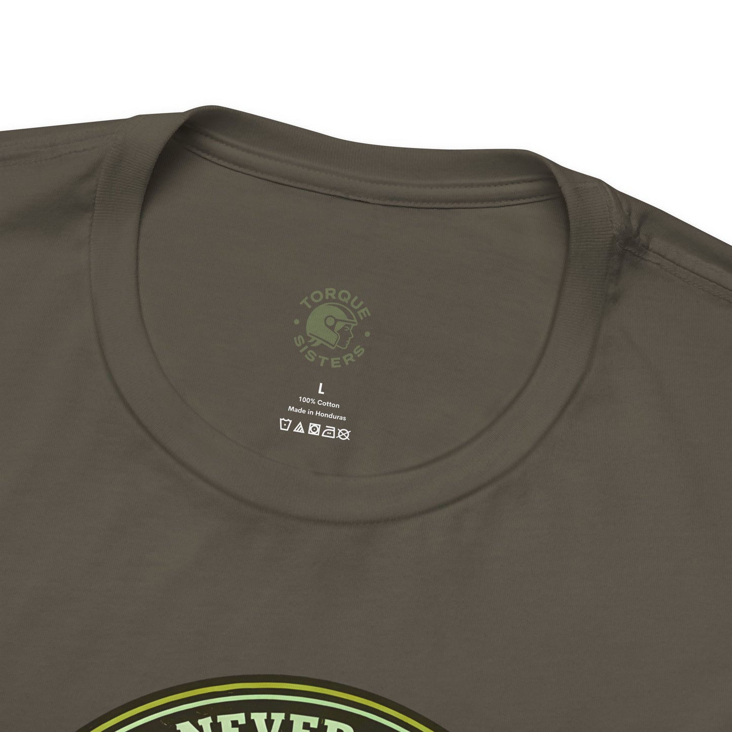SOLO NEVER ALONE ADV Women’s Motorcycle T-Shirt | Olive