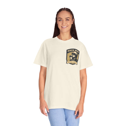 BIKER MOM Road Crew Women’s Motorcycle T-Shirt | Natural Vintage