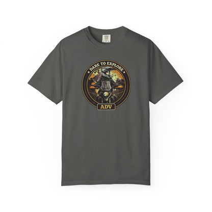 DARE TO EXPLORE ADV Women’s Motorcycle T-Shirt | Pepper & Brown