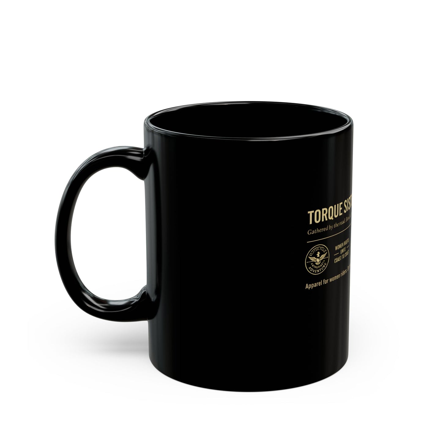 TORQUE SISTERS Black Coffee Mug – Women Riders Motorcycle Mug