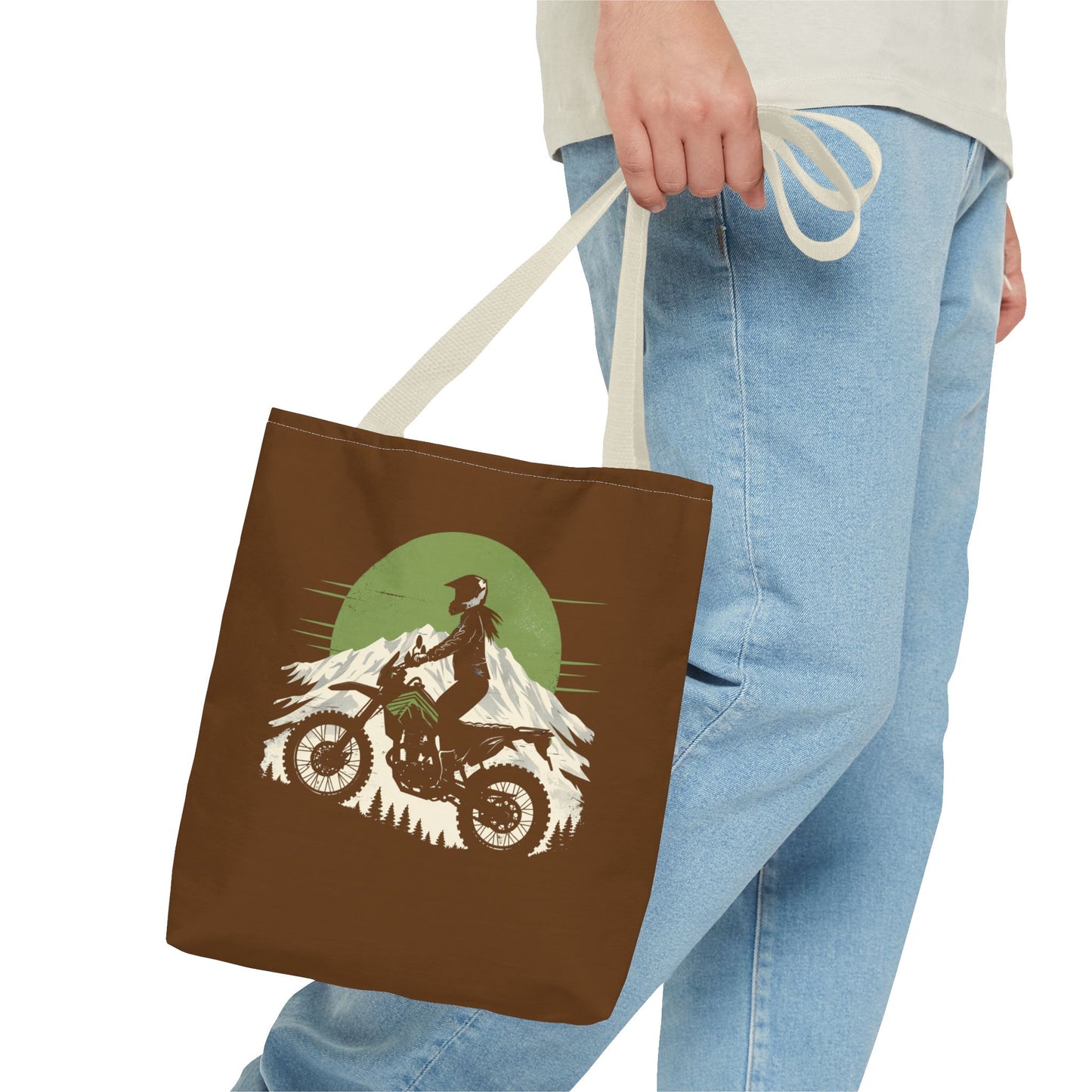 Women’s Motorcycle Tote Bag – Vintage Rider Canvas Carryall | Torque Sisters