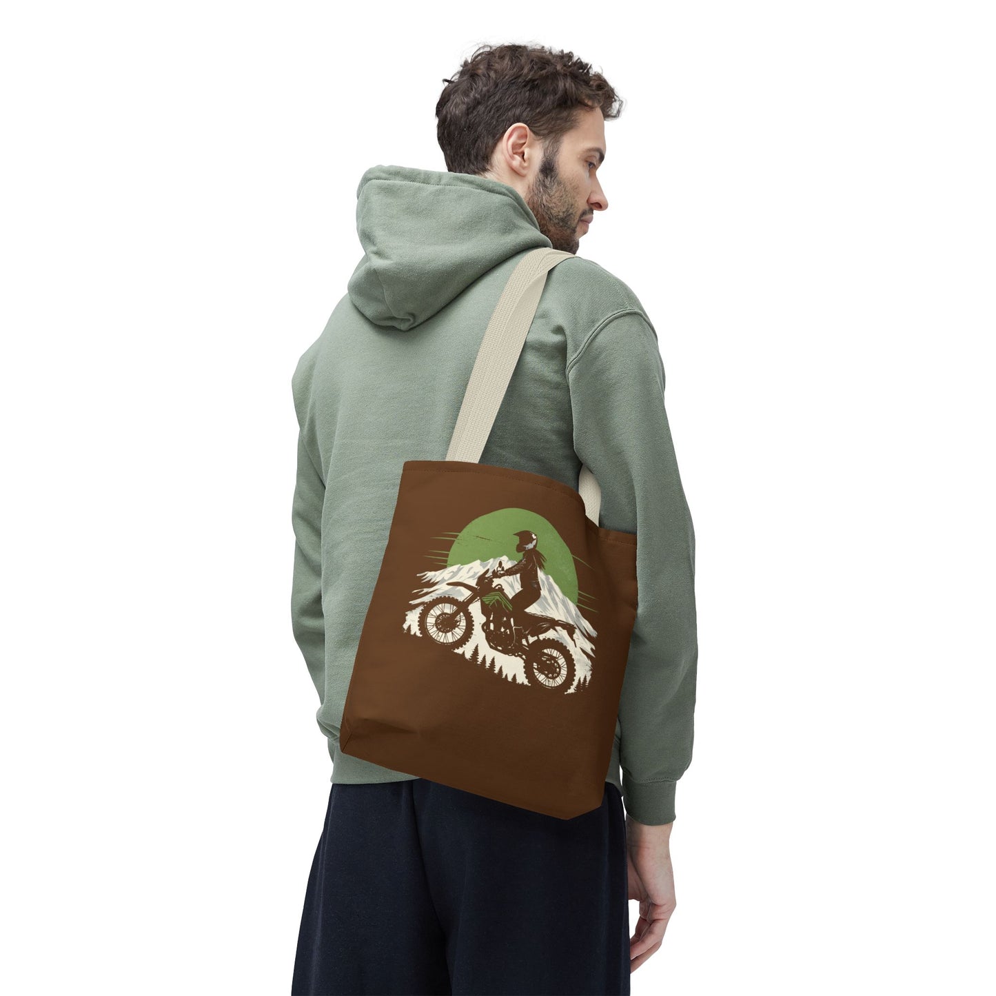 Women’s Motorcycle Tote Bag – Vintage Rider Canvas Carryall | Torque Sisters