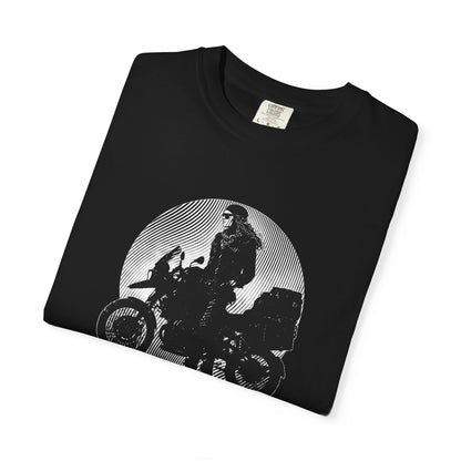 Adventure Rider - ADV Women's Motorcycle Graphic Tee | Black