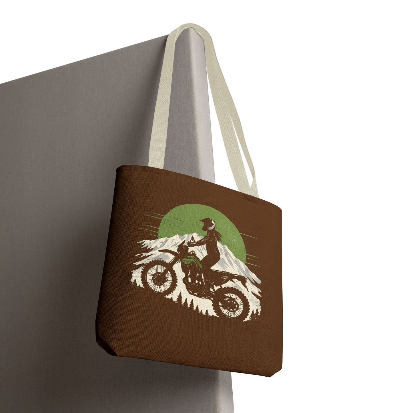 Women’s Motorcycle Tote Bag – Vintage Rider Canvas Carryall | Torque Sisters
