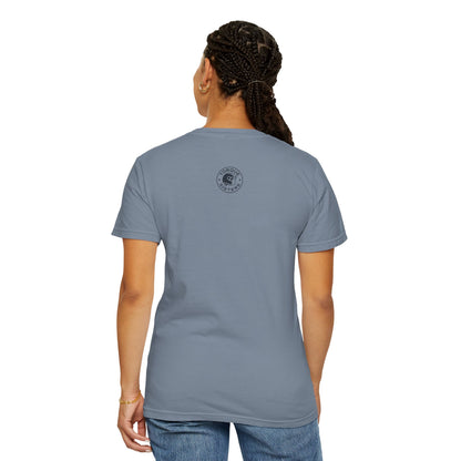 BIKER MOM Road Crew Women’s Motorcycle T-Shirt | Slate Blue