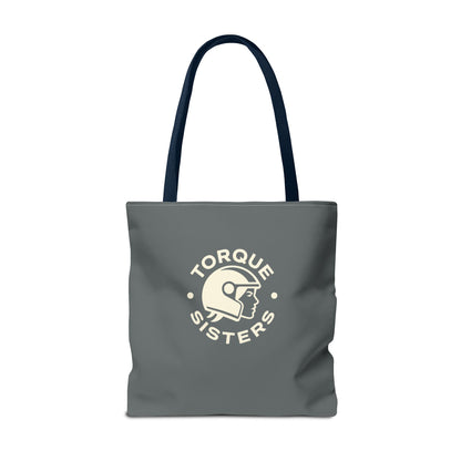 Adventure Rider - Women's Motorcycle Tote Bag | Charcoal Gray