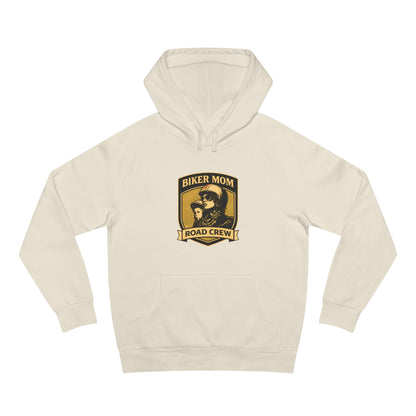 BIKER MOM Road Crew Women’s Motorcycle Hoodie | Natural